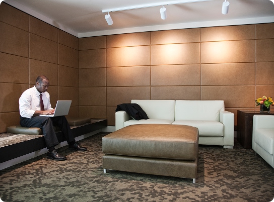 Hotel business center