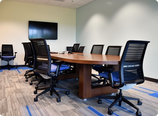 Conference rooms and meeting spaces